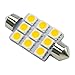 KP974 4x DE3175 Car Bulb 31mm Festoon Bulb DE3021 DE3022 DE3023 6428 6430 7065, WW KP-97-4