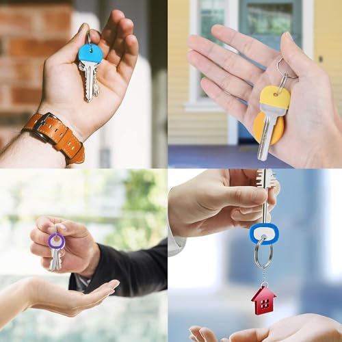 RTRTGS 40 Stück Schlüsselkappen Schlüssel Kappen,Flexibel Schlüsselabdeckungen Key Caps,für Home Office