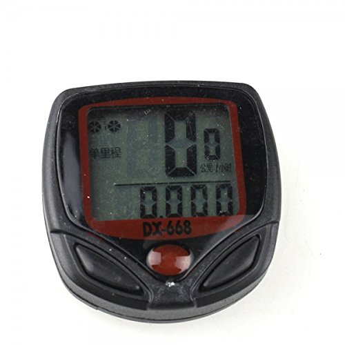 M S 15 Function Bicycle Computer DX-668 front view