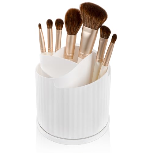 Anyoifax 360 Rotating Makeup Brush Holder Organizer