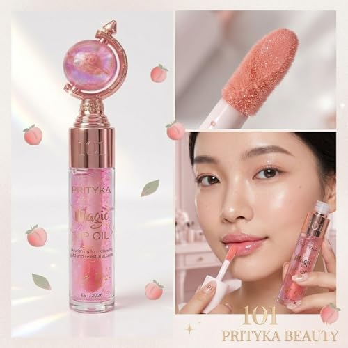 Image of Cute Trendy Lipgloss Combo for Girls - Butterfly Korean Lipgloss, Tube LipGloss & Moisturizing Glob Lip Balm for Dry Lips, Perfect Glossy Finish for Everyday Glam & Gifting