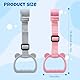 TonStyle Ringe für Kinderbetten, 2 Stück Abnehmbare Kleine Ringe, Baby Zubehör-Babybett Pull Ring,Ringe Baby Hand Ringe Griff Kleinkind für Beinübung Aufstehen Übung in Kinderbetten Reisebetten-Groß