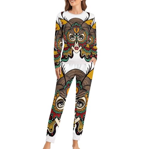 Pyjama femme papillon coloré pour vos soirées cocooning et nuits douces
