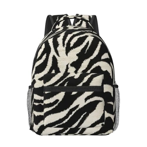 Sac à dos ordinateur portable EdWal zèbre protège votre PC et passe en cabine avion