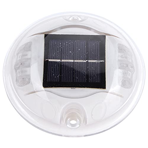 ZDETGU Luz de Fondo Redonda con Encendido/apagado Automático para Caminos de Entrada y Espacios Al Aire Libre