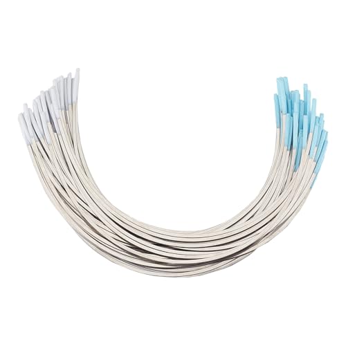 NICENEEDED 25 PCS Pairs Bra Underwires, Metal Bra Wire Replacement Sturdy Supporters, Underwire Repair Parts Accessories Supplies