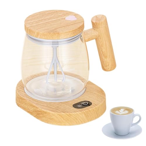 Bicchiere di miscelazione elettrico | Tazza di miscelazione elettrica ad alta velocità con coperchio, proteine in polvere, caffè, tazza agitante automatica ricaricabile auto-sterling, alta
