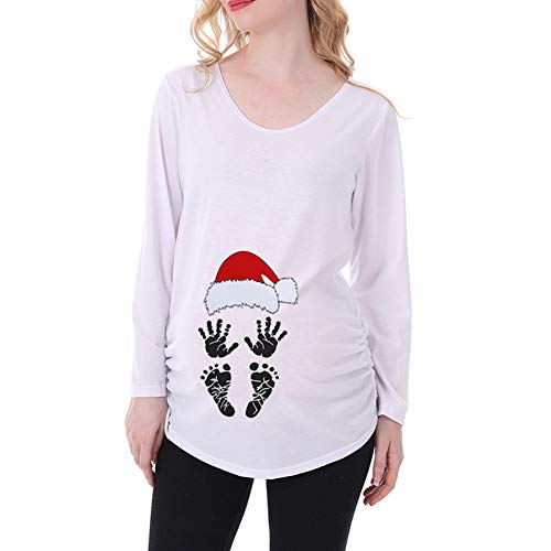 Q.KIM Camiseta Divertido Estampada de...