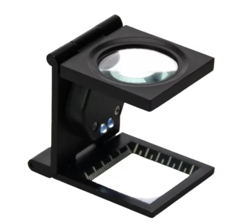 Loupe de précision Safe 4636 pour résoudre le manque de visibilité sur petits détails 10x LED
