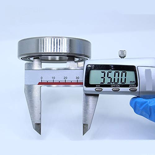 Roulement 6007RS ABEC-3 de précision en acier chrome pour outillage