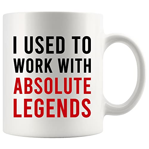 Image of Panvola I Used To Work With Absolute Legend Coworker Retirement New Job Goodbye Workplace Office Colleague Coffee Mug 11 oz