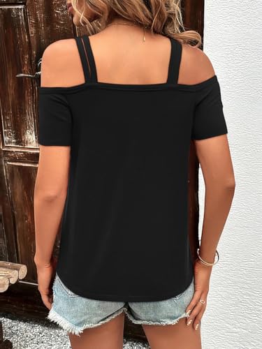 Womens Tank Tops Crewneck Pleated Tunic Casual Spring Summer Fashion Flowy Sleeveless Shirts3