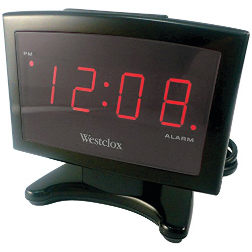 Westclox Plasma LED Alarm Clock #TOP14