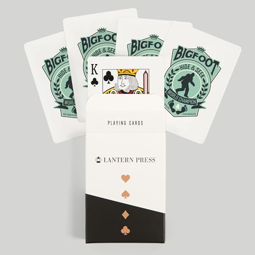 Baraja de cartas Poker size, 52 piezas, Lantern Press miniatura 6