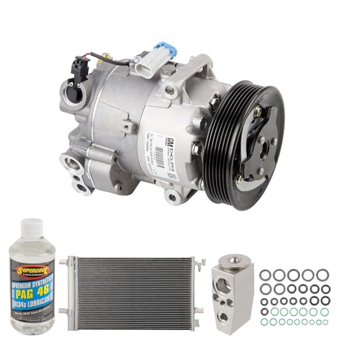 For Chevy Cruze 2011 A/C Kit w/AC Compressor Condenser & Drier - BuyAutoParts 61-89355R6 New