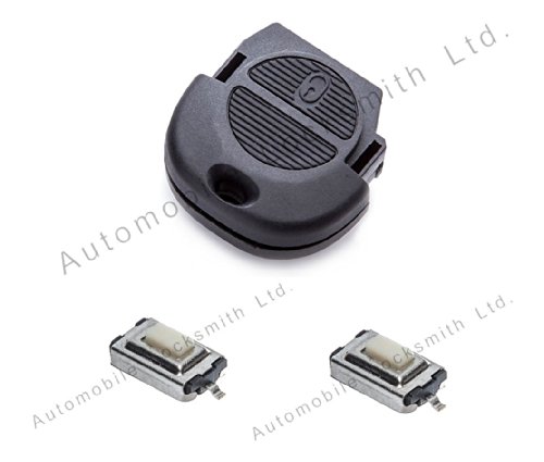 compatibile con Nissan Nats 2 pulsante chiave con telecomando a - riparazioni fai da te KIT