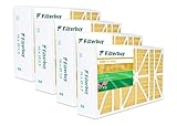 Filterbuy 16x28x6 Air Filter MERV 11, Pleated Replacement HVAC AC Furnace Filters for Aprilaire...