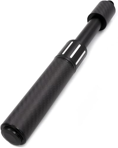 Miniatura 5 de CUESOUL Extensión de taco de piscina de fibra de carbono con 3 accesorios de parachoques