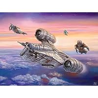 Ceaco 550-Pieces Thomas Kincade Star Wars Mandalorian Jigsaw Puzzle