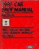 1980 Ford PINTO ELECTRICAL Repair Service Workshop Shop Manual DEALERSHIP