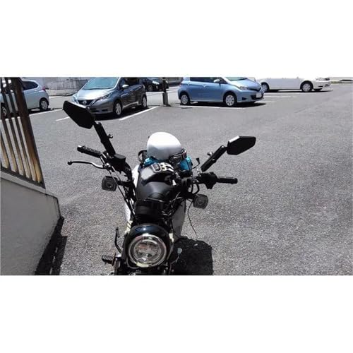 Espejo retrovisor de motocicleta universal y plegable en ABS resistente para Triumph Trident 660 6