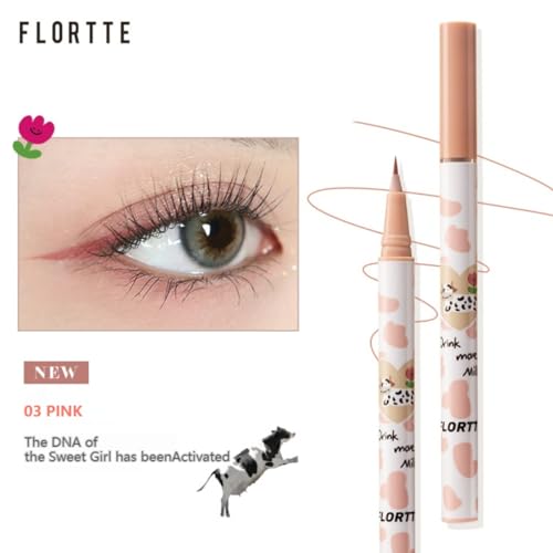 Delineador de ojos FLORTTE Wow So Light color rosa miniatura 3