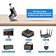 GINTOOYUN 2PCS 9V DC Power Connector Adapter 90 Grad Winkel Buchse USB C auf Stecker DC 5.5mm x 2.1mm Konverter 9V USB Typ C Eingang auf DC5521 Ausgang Adapter (9V)