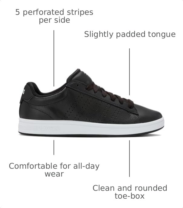 Image of K-Swiss Men's Court Base II Sneaker