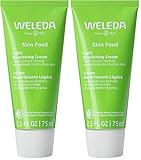 WELEDA Skin Food Light Crema Hidratante, Nutrición Intensiva y Textura Ligera, con Aceite de Girasol Orgánico, 75 ml, El embalaje puede variar (Paquete de 2)