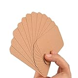 Format: 5 x 9 cm ewtshop® Memokarten aus Kraftpapier, 200 Stück, 5x9 cm, 260 g/qm, Mitteilungskarten, Karteikarten, Lernkarten, Notizkarten