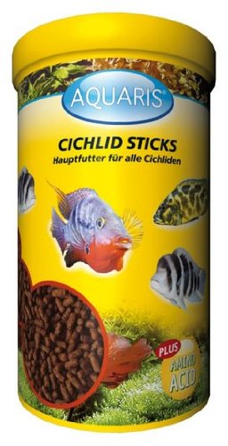 Aquaris Cíclidos Sticks Acuario Comida para peces 250 ml – Natural El alimento se compone de materias primas cuidadosamente seleccionadas