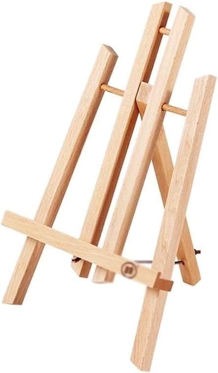 Desktop Wooden Easel Poster Photo Menu Display Stand : Amazon.co.uk ...