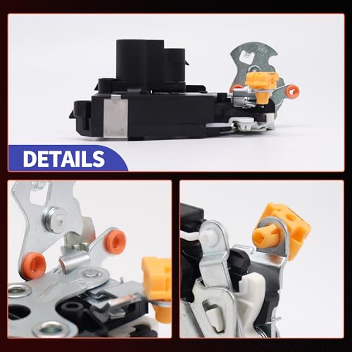 Image of HiSport Front Right Door Lock Actuator 931-319 15110644 | Compatible with Cadillac Chevy GMC Escalade EXT Avalanche Silverado Suburban Sierra 1500 2500 3500 2000-2006