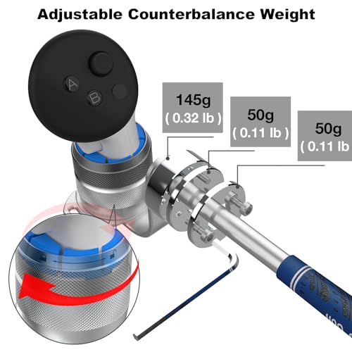 Adjustable Weighted Aluminum VR Club