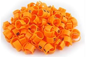 Professional 100pcs Poultry Rings