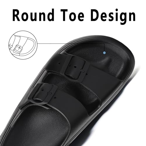 Image of TIKVAW Women's Platform & Wedge Sandals with Arch Support for Woman Slides Comfort Lightweight Outdoor Slippers Ultra Cushion
