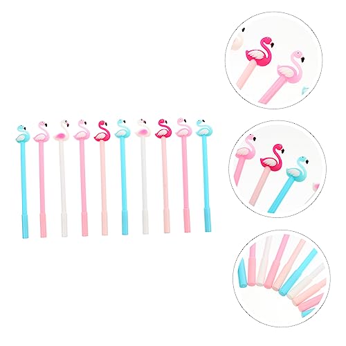 NUOBESTY 10 bolígrafos gel cisne colores surtidos miniatura 7