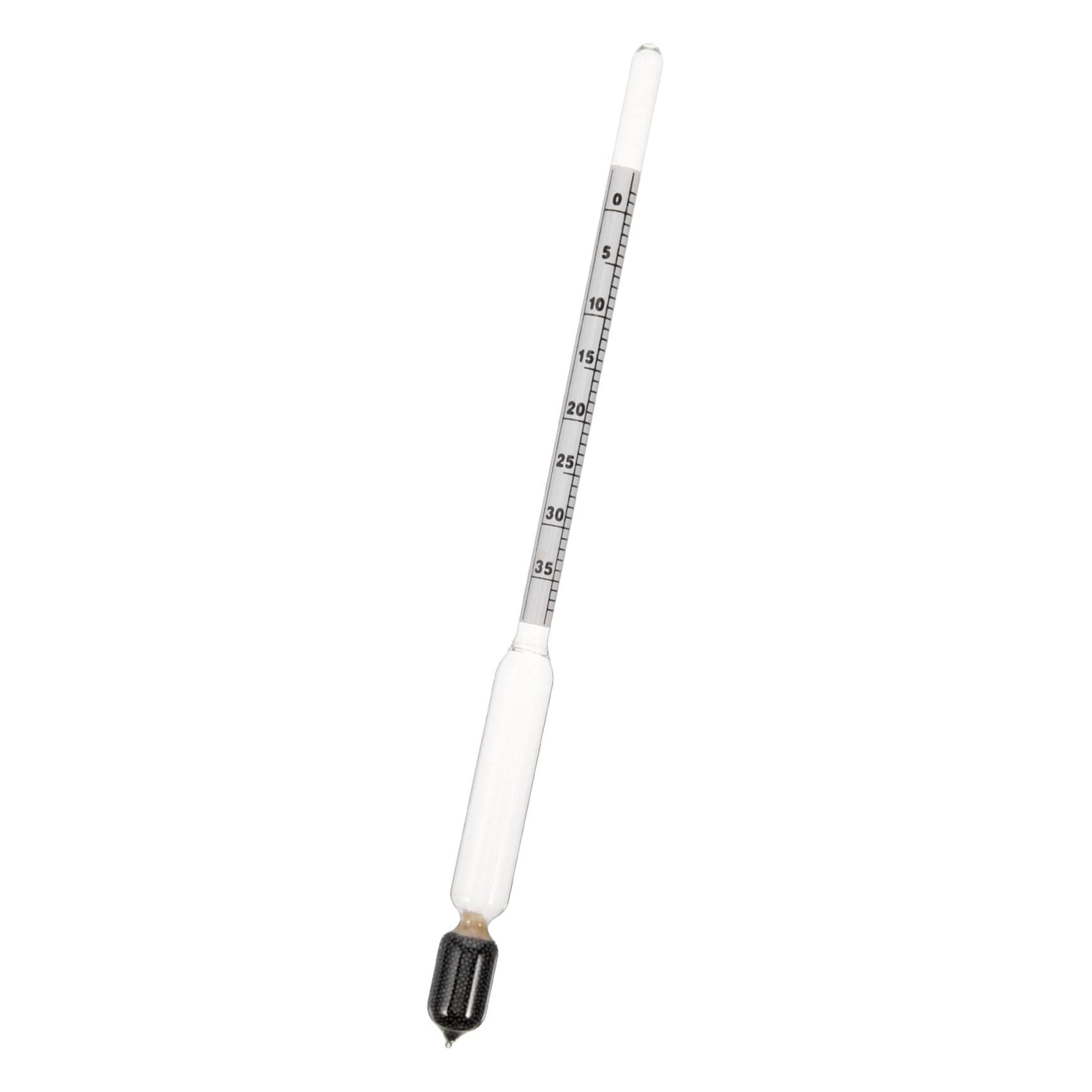 FUNOMOCYA Hydrometer for Mud Liquid Made of Glass Resistant to Essential for Measurement