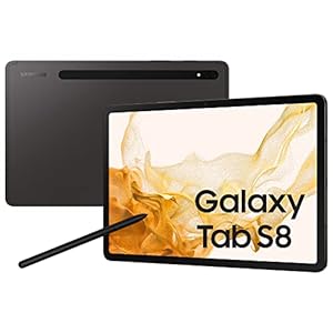 Samsung Galaxy Tab S8 Tablet 11 Zoll WLAN RAM 8GB 256GB Android 12 Graphite [Italienische Version] 2022