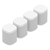 Sonos One Gen 2 Bluetooth Sonos One (Gen 2) Smart Speaker 4-Pack