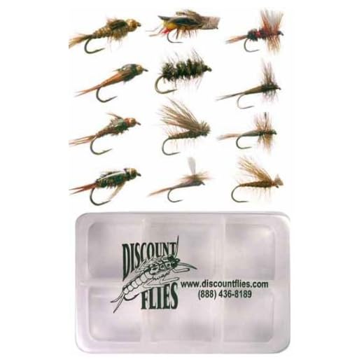 Most Effective Dozen Trout Flies + Fly Box