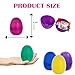 The Dreidel Company Fillable Easter Eggs with Hinge Bulk Colorful Bright Plastic Easter Eggs, Perfect for Easter Egg Hunt, Suprise Egg, Easter Hunt, 2.25