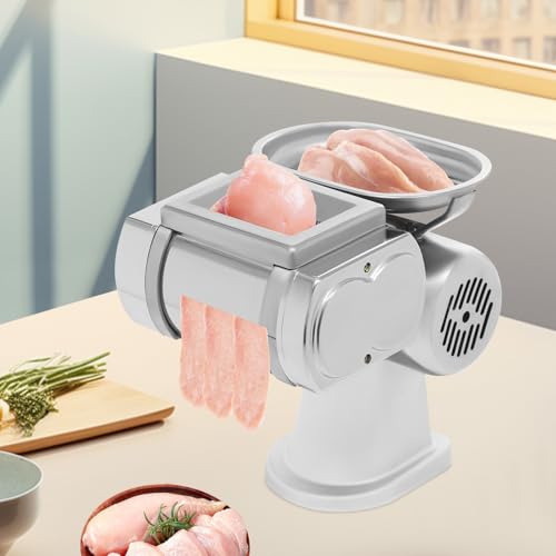 Cortadora de Carne Eléctrica 600W 2.5mm Cocina Hogar miniatura 2