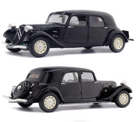 1/18 シトロエン トラクシオン 11CV 1937 ブラック ソリド製 1/18 シトロエン トラクシオン 11CV 1937 ブラック ソリド製