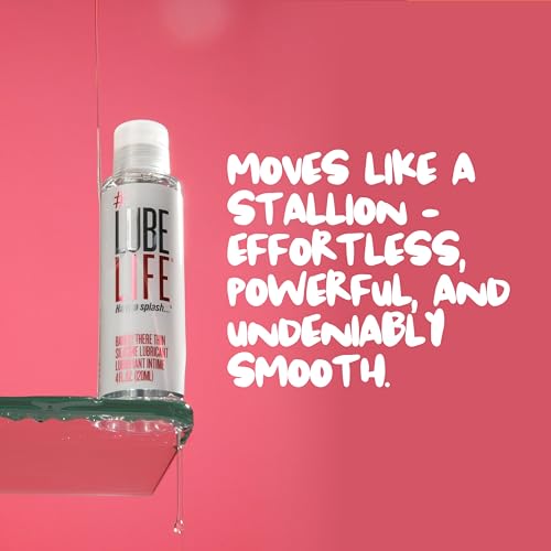 Image of LUBELIFE Barely There Thin Silicone Lube, Personal Lubricant, 3 x 2 fl oz | Water Resistant, Personal Lube for Men Women Couples, Shower Safe, Ultra-Thin, Silky Glide