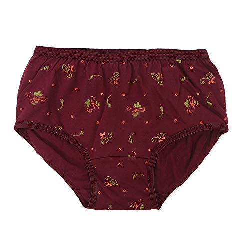 Image of BLAZON Toddlers /Kids /Baby Girls Junior Panty Dark Base| 100% Super Combed Cotton Knits Hosiery | Floral Print | Combo Pack of 6 | Sizes: 45cm, 50cm, 55cm, 60cm, 65cm, 70cm, 75cm