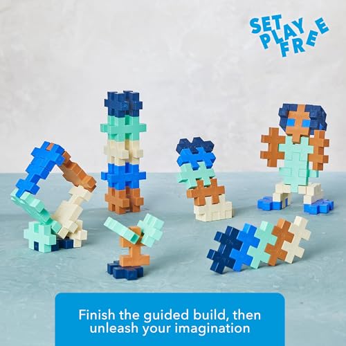 Image of PLUS PLUS Big 15 Piece Breeze Mix - Large Building Blocks for Toddlers