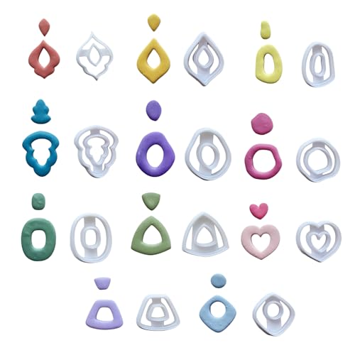 Emporte-pièces en argile avec découpe nette pour bijoux faits à la main