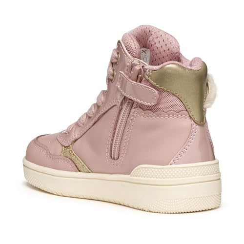 Geox JUNIOR J WASHIBA Girl Sneakers Old Rose/Platinum 29_EU – Ansicht 4