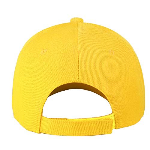 Image of Falari Wholesale Bulk Lot 12-Pack Baseball Cap Adjustable Size Plain Blank Solid Color